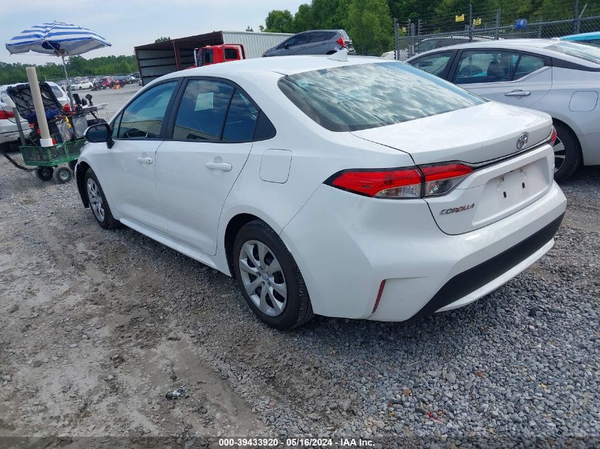 2022 Toyota Corolla Le VIN: 5YFEPMAE4NP331633 Lot: 39433920