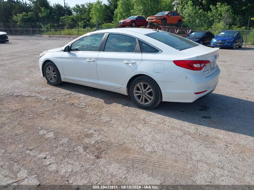 2017 Hyundai Sonata Se VIN: 5NPE24AF6HH441883 Lot: 39433931