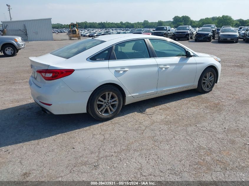 2017 Hyundai Sonata Se VIN: 5NPE24AF6HH441883 Lot: 39433931