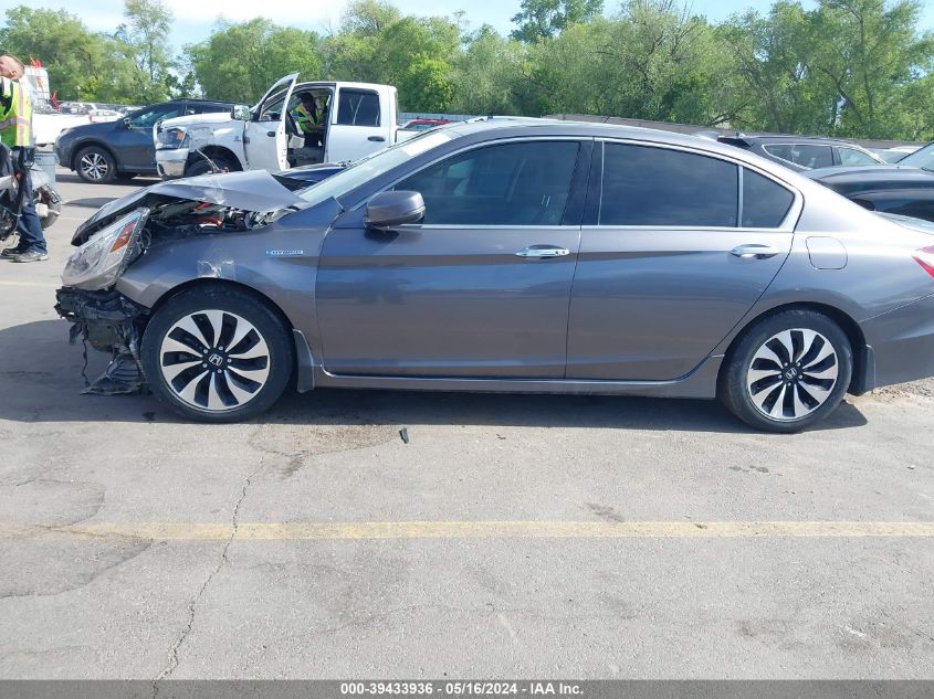 2017 Honda Accord Hybrid Touring VIN: JHMCR6F77HC021415 Lot: 39433936