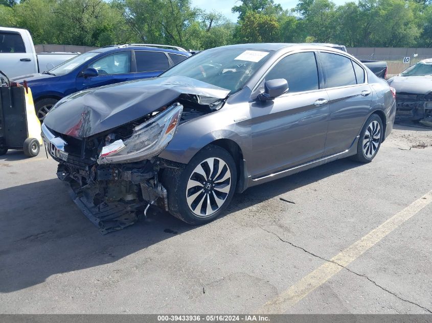 2017 Honda Accord Hybrid Touring VIN: JHMCR6F77HC021415 Lot: 39433936