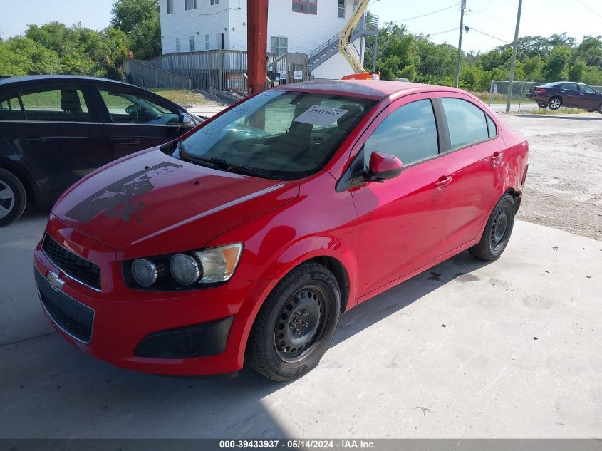 2015 Chevrolet Sonic Ls Auto VIN: 1G1JA5SH6F4155289 Lot: 39433937