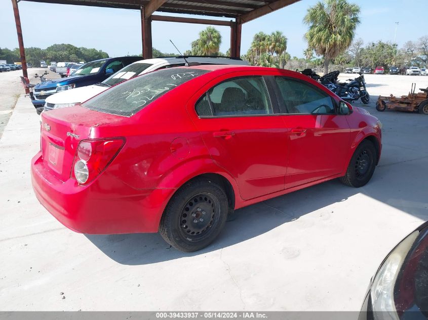 2015 Chevrolet Sonic Ls Auto VIN: 1G1JA5SH6F4155289 Lot: 39433937