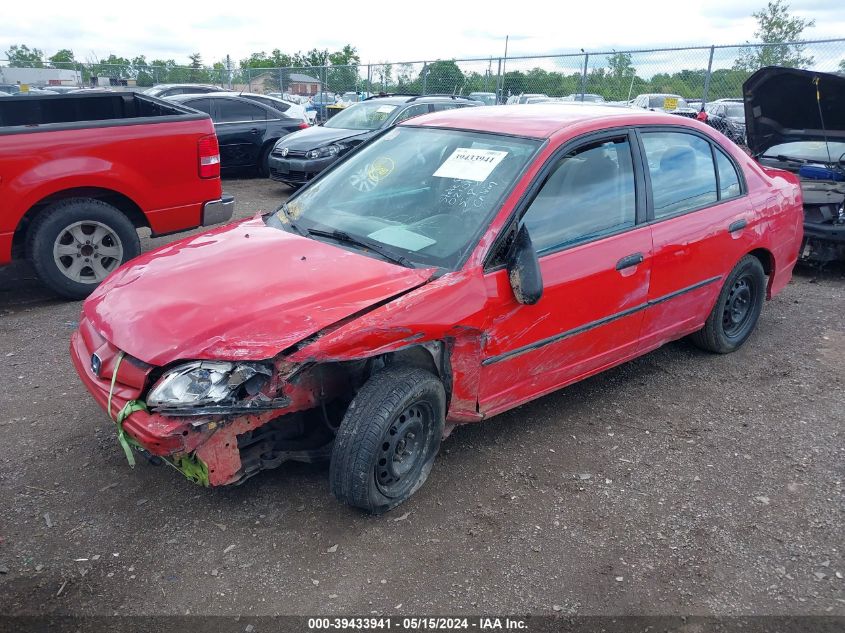 2005 Honda Civic Vp VIN: 1HGES16365L021014 Lot: 39433941