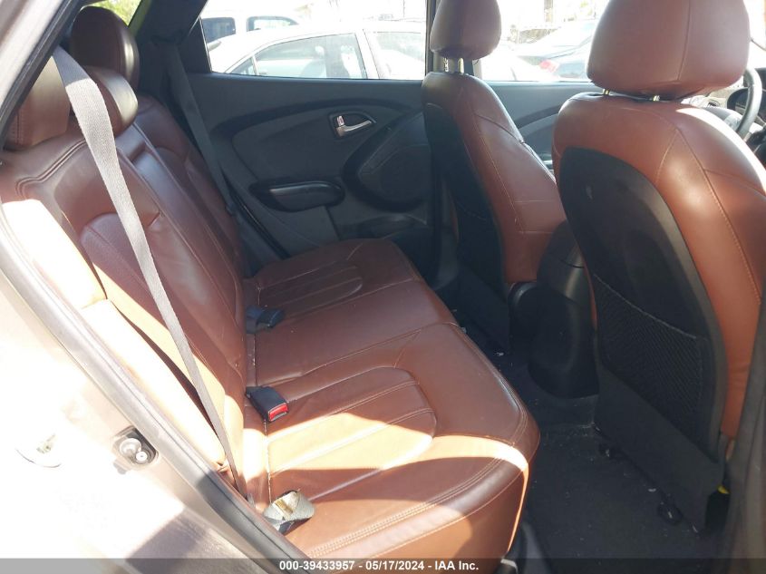 2013 Hyundai Tucson Limited VIN: KM8JUCAC5DU723503 Lot: 39433957