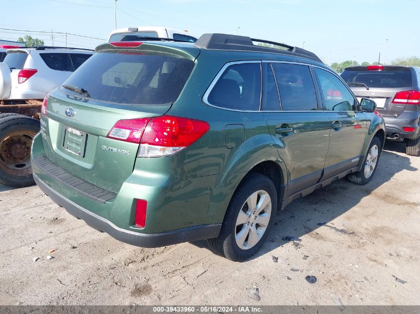 2010 Subaru Outback 2.5I Premium VIN: 4S4BRCGCXA3380296 Lot: 39433960