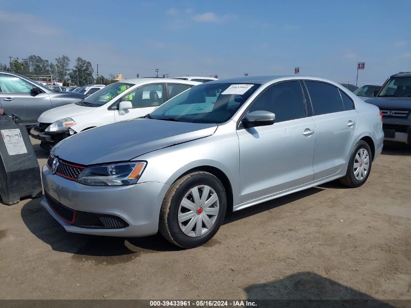 2014 Volkswagen Jetta 1.8T Se VIN: 3VWD17AJ9EM254595 Lot: 39433961