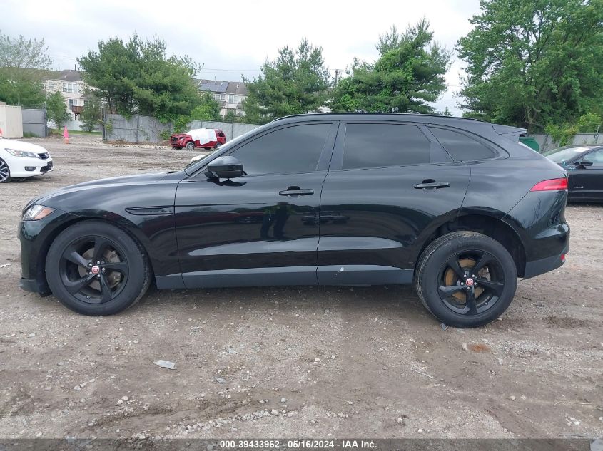 2019 Jaguar F-Pace 25T Premium VIN: SADCJ2FX3KA609725 Lot: 39433962