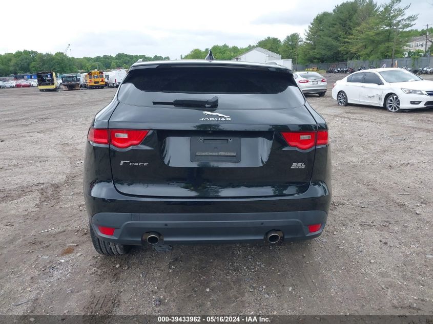 2019 Jaguar F-Pace 25T Premium VIN: SADCJ2FX3KA609725 Lot: 39433962