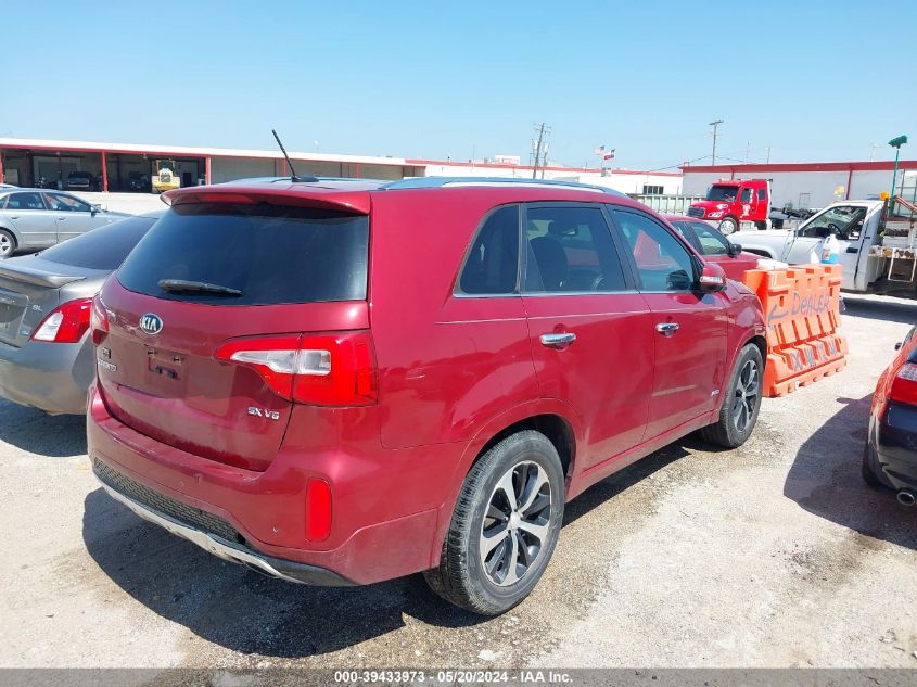 2015 Kia Sorento Sx V6 VIN: 5XYKWDA76FG643305 Lot: 39433973