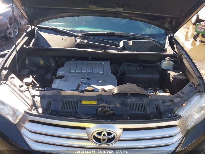 2011 Toyota Highlander Base V6 VIN: 5TDBK3EH6BS083551 Lot: 39433974