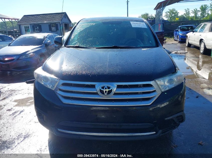 2011 Toyota Highlander Base V6 VIN: 5TDBK3EH6BS083551 Lot: 39433974