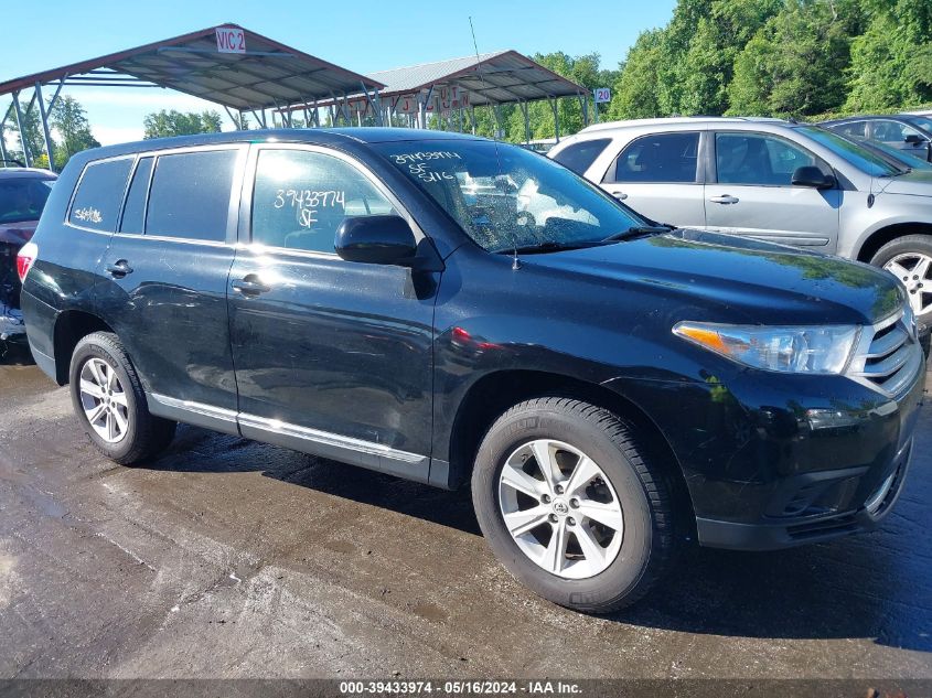 2011 Toyota Highlander Base V6 VIN: 5TDBK3EH6BS083551 Lot: 39433974