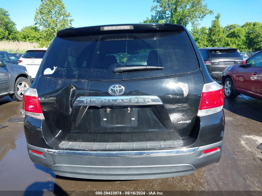 2011 Toyota Highlander Base V6 VIN: 5TDBK3EH6BS083551 Lot: 39433974