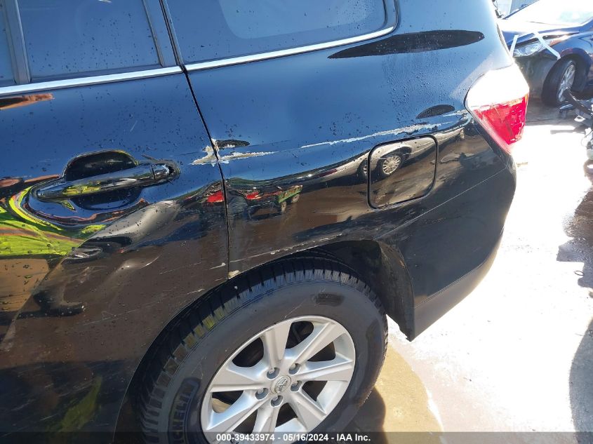 2011 Toyota Highlander Base V6 VIN: 5TDBK3EH6BS083551 Lot: 39433974