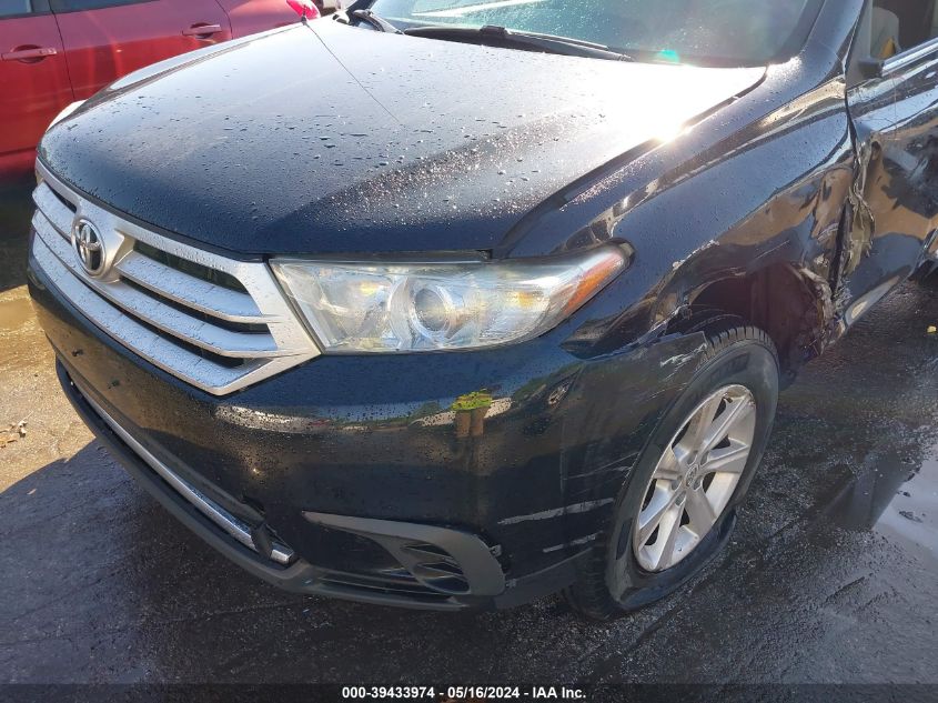 2011 Toyota Highlander Base V6 VIN: 5TDBK3EH6BS083551 Lot: 39433974