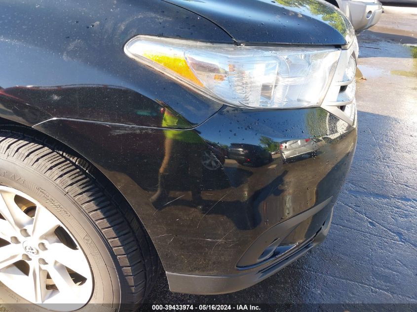 2011 Toyota Highlander Base V6 VIN: 5TDBK3EH6BS083551 Lot: 39433974