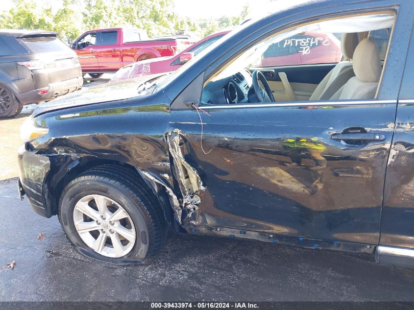 2011 Toyota Highlander Base V6 VIN: 5TDBK3EH6BS083551 Lot: 39433974