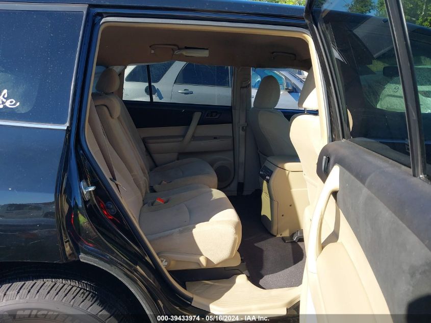 2011 Toyota Highlander Base V6 VIN: 5TDBK3EH6BS083551 Lot: 39433974