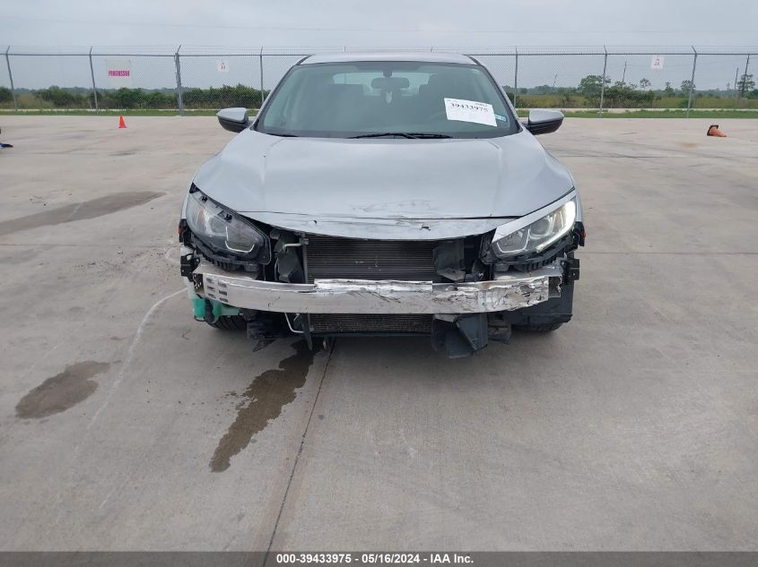 2018 Honda Civic Lx VIN: 19XFC2F56JE042990 Lot: 39433975