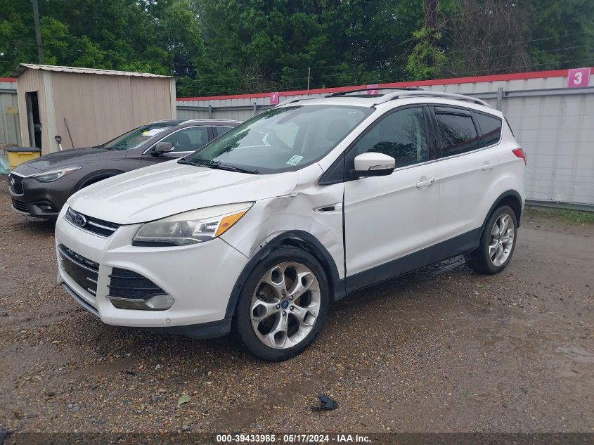 2013 Ford Escape Titanium VIN: 1FMCU0J99DUA93206 Lot: 39433985