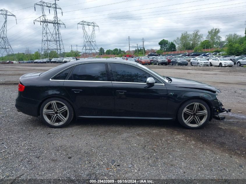 2014 Audi S4 3.0T Premium Plus VIN: WAUBGAFL0EA005659 Lot: 39433989