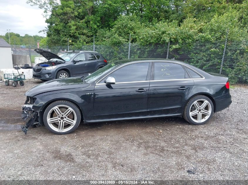 2014 Audi S4 3.0T Premium Plus VIN: WAUBGAFL0EA005659 Lot: 39433989