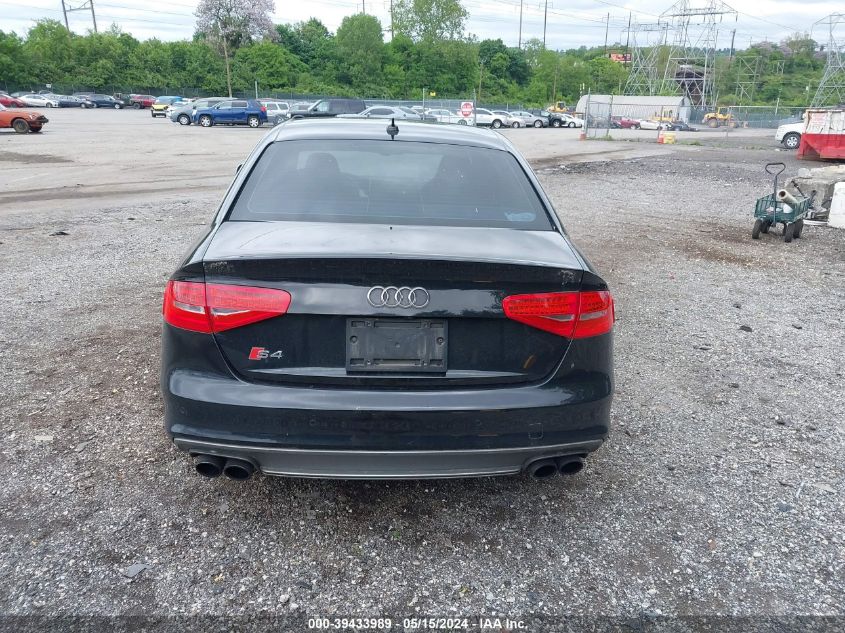 2014 Audi S4 3.0T Premium Plus VIN: WAUBGAFL0EA005659 Lot: 39433989