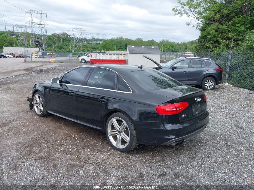 2014 Audi S4 3.0T Premium Plus VIN: WAUBGAFL0EA005659 Lot: 39433989