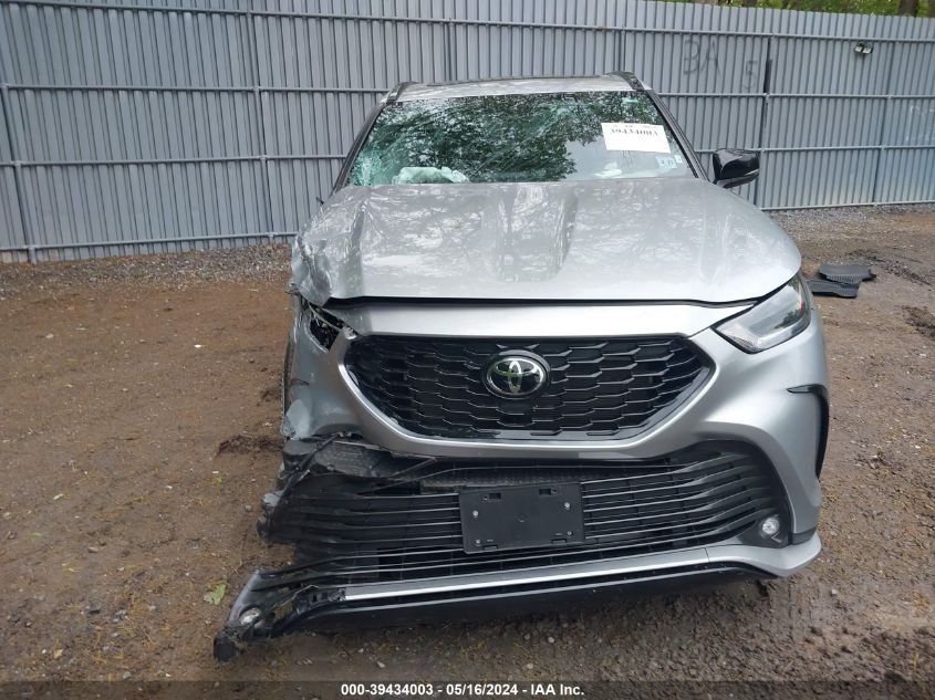 2022 Toyota Highlander Xse VIN: 5TDJZRBHXNS186717 Lot: 39434003