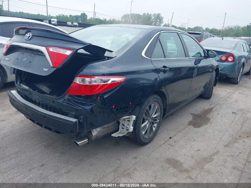 2016 Toyota Camry Se VIN: 4T1BF1FK3GU257559 Lot: 39434011