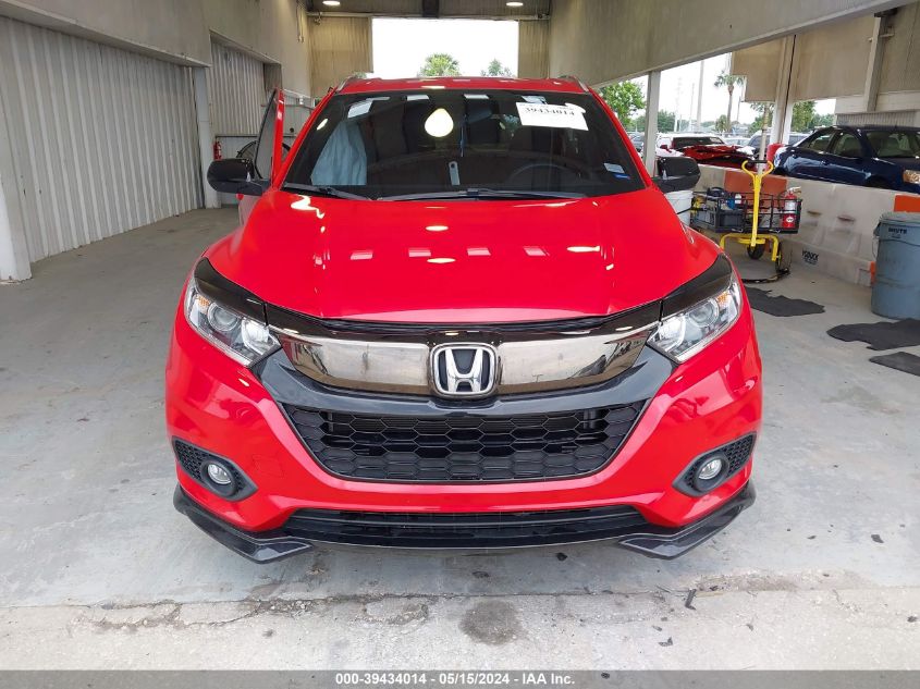 2022 Honda Hr-V 2Wd Sport VIN: 3CZRU5H1XNM726856 Lot: 39434014