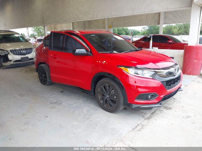 2022 Honda Hr-V 2Wd Sport VIN: 3CZRU5H1XNM726856 Lot: 39434014