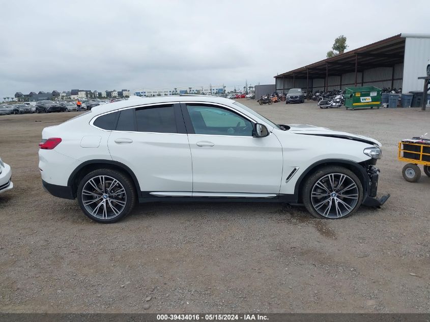 2023 BMW X4 xDrive30I VIN: 5UX33DT06P9P10161 Lot: 39434016