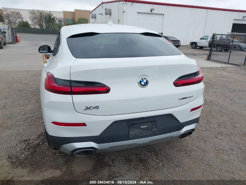 2023 BMW X4 xDrive30I VIN: 5UX33DT06P9P10161 Lot: 39434016