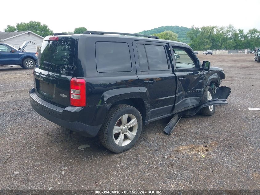 2017 Jeep Patriot Latitude VIN: 1C4NJRFB6HD144625 Lot: 39434018