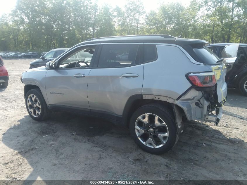 2018 Jeep Compass Limited VIN: 3C4NJDCB3JT144797 Lot: 39434023