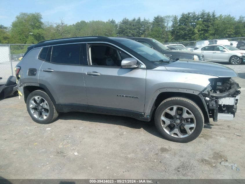 2018 Jeep Compass Limited VIN: 3C4NJDCB3JT144797 Lot: 39434023