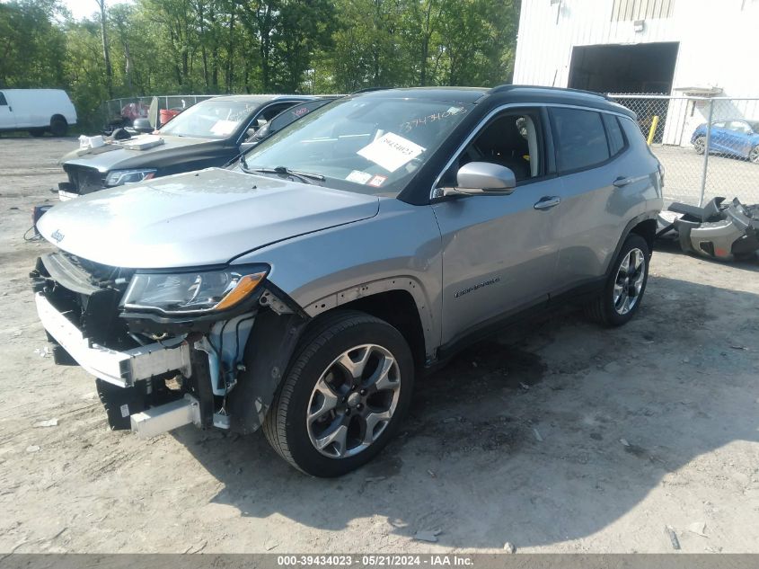 2018 Jeep Compass Limited VIN: 3C4NJDCB3JT144797 Lot: 39434023