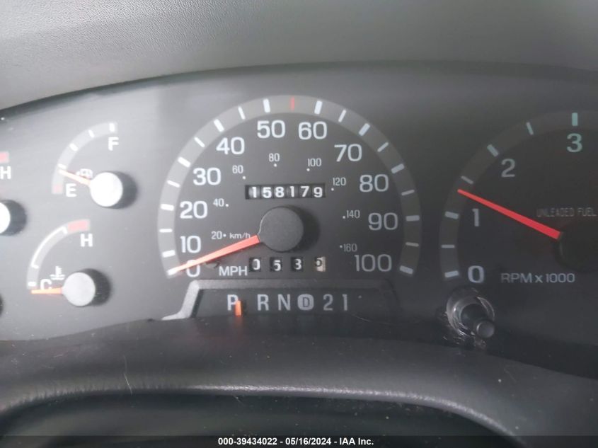 1997 Ford F-150 Lariat/Xl/Xlt VIN: 1FTDX1860VKB32134 Lot: 39434022