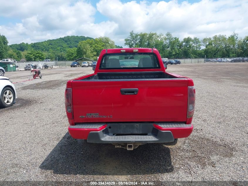 2007 Chevrolet Colorado Ls VIN: 1GCCS149978123541 Lot: 39434029