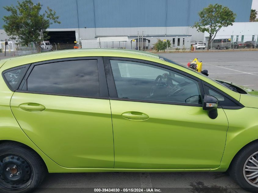 2013 Ford Fiesta Se VIN: 3FADP4EJXDM119561 Lot: 39434030