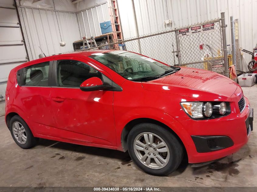 2014 Chevrolet Sonic Lt Auto VIN: 1G1JC6SH0E4224640 Lot: 39434038