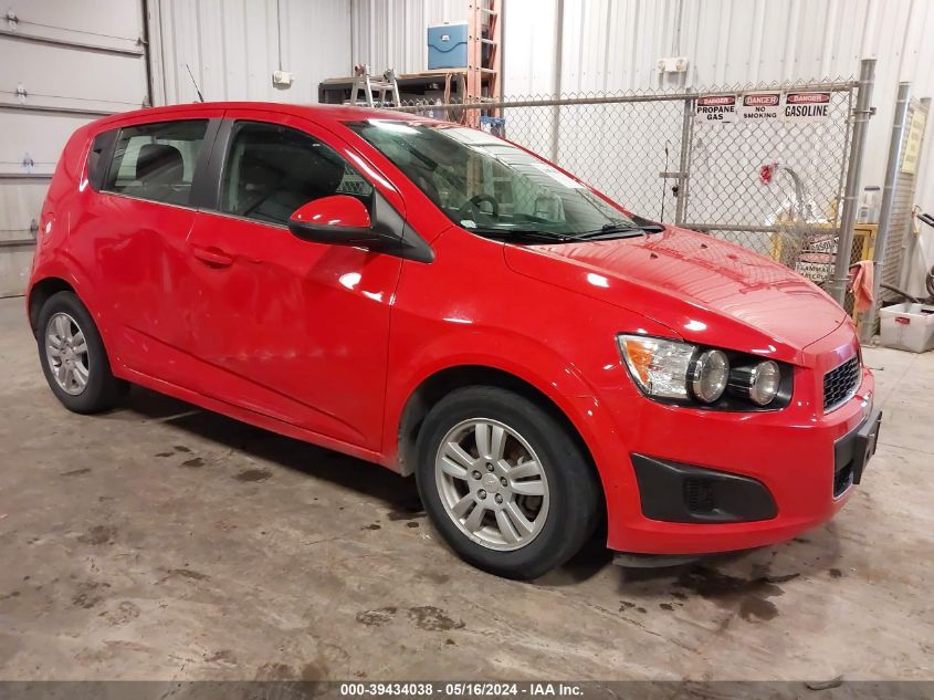 2014 Chevrolet Sonic Lt Auto VIN: 1G1JC6SH0E4224640 Lot: 39434038