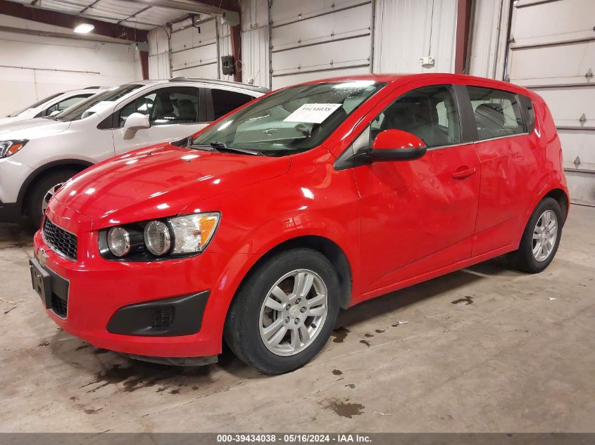 2014 Chevrolet Sonic Lt Auto VIN: 1G1JC6SH0E4224640 Lot: 39434038