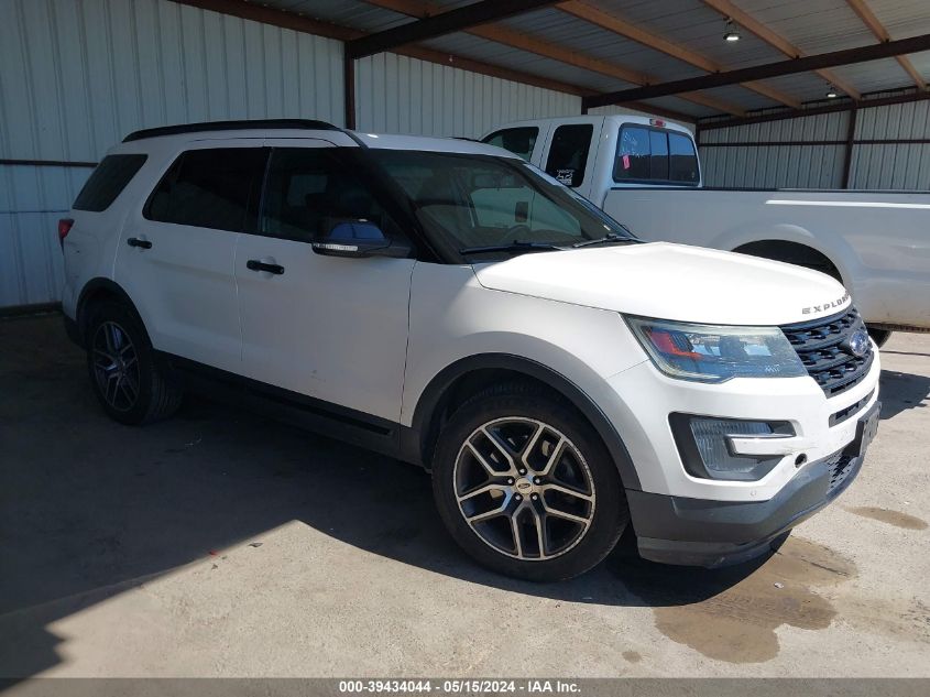 2016 Ford Explorer Sport VIN: 1FM5K8GTXGGC35050 Lot: 39434044