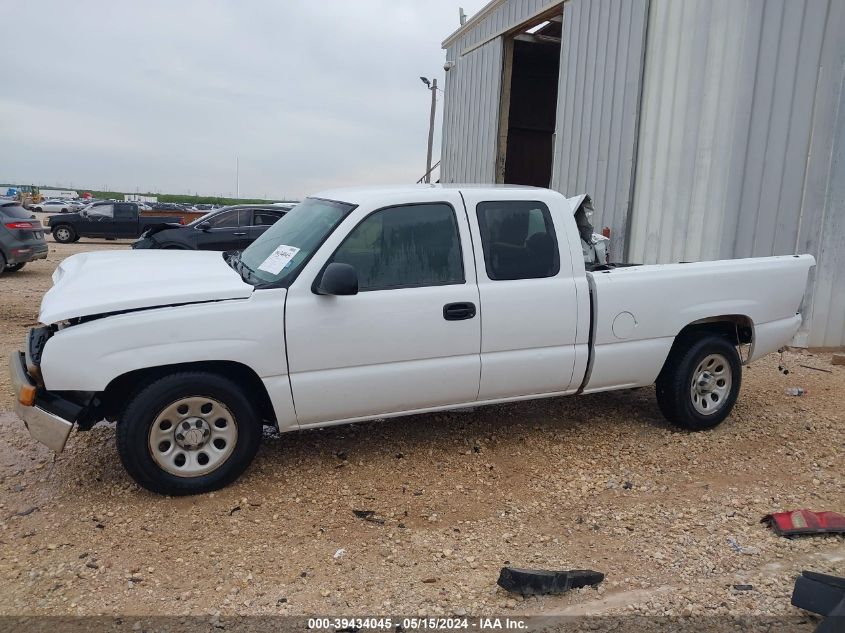 2007 Chevrolet Silverado 1500 Classic Work Truck VIN: 1GCEC19X97Z166056 Lot: 39434045