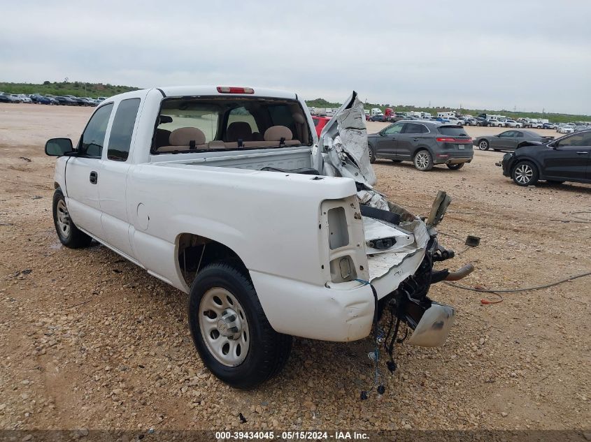 2007 Chevrolet Silverado 1500 Classic Work Truck VIN: 1GCEC19X97Z166056 Lot: 39434045