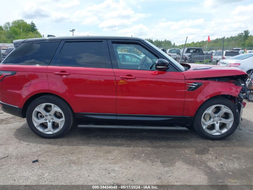 2019 Land Rover Range Rover Sport Hse Mhev VIN: SALWR2RU2KA865480 Lot: 39434048