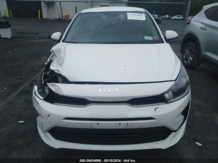 2023 Kia Rio Lx VIN: 3KPA24AD9PE603134 Lot: 39434066